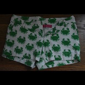 Preppy Girl Crab Shorts